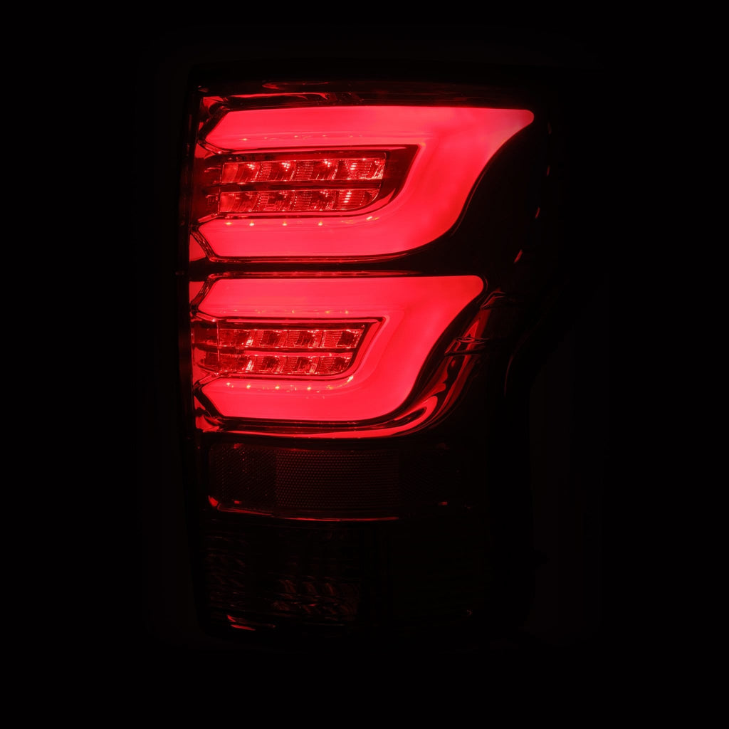 AlphaRex 670020 LED Taillights Red Smoke for Select Toyota Tundra