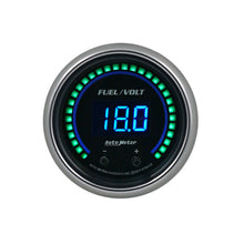 Load image into Gallery viewer, AutoMeter 6709-CB GAUGE, FUEL/VOLT, 2 1/16" TWO CHANNEL, SELECTABLE, COBALT ELITE DIGITAL