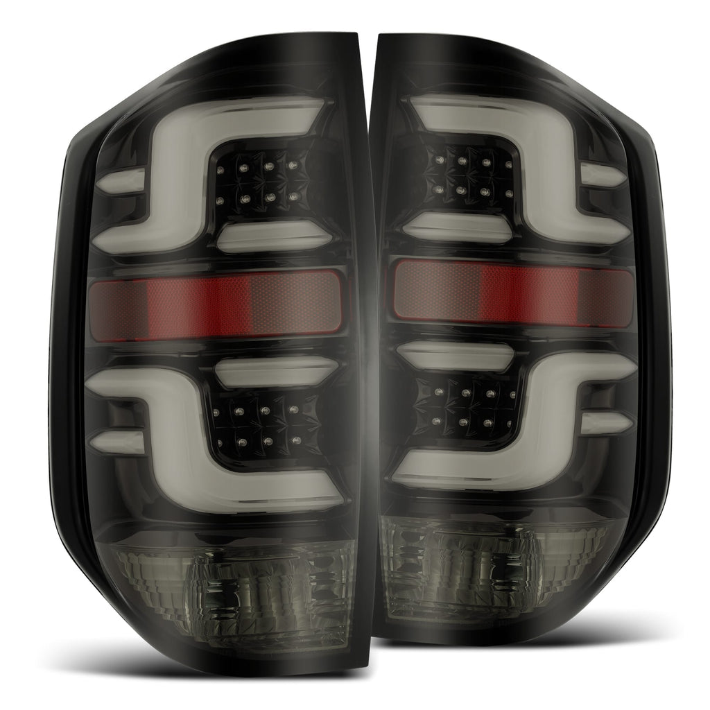 AlphaRex 672010 LED Taillights Jet Black for Select Toyota Tundra
