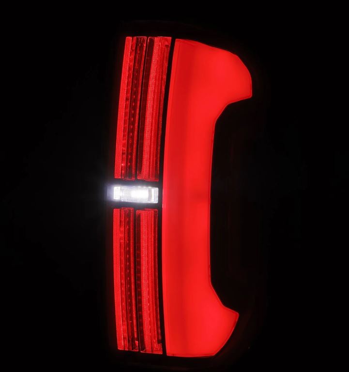 AlphaRex 672042 Prismatic LED Taillights Alpha Black for Select Toyota Tundra