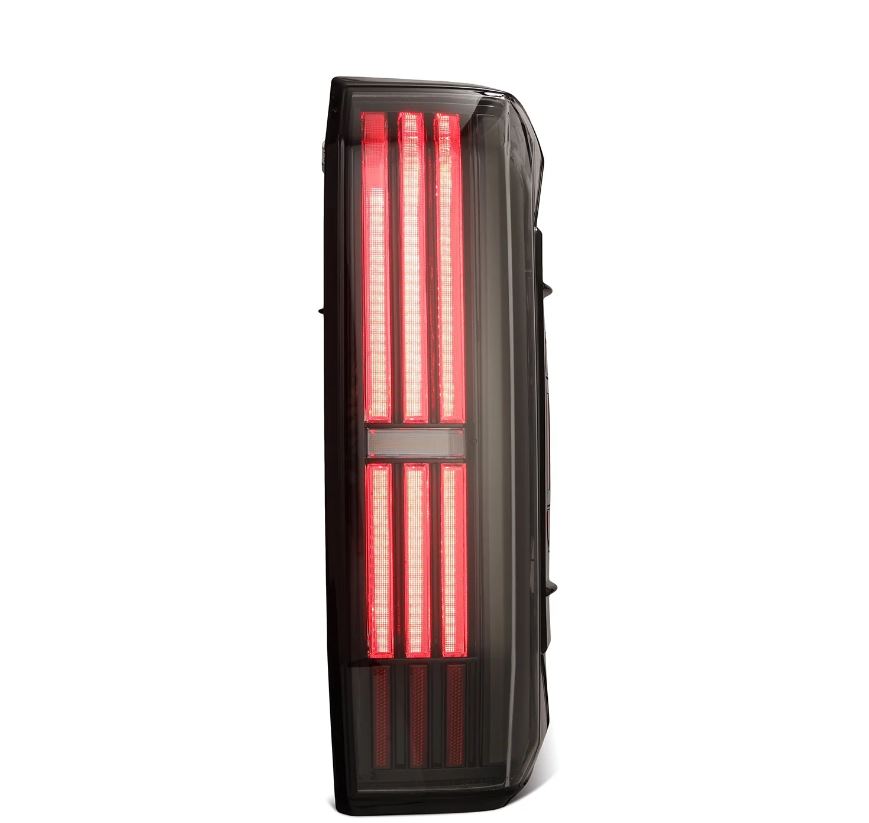 AlphaRex 673000 Prismatic LED Taillights Black for Select Toyota Tundra