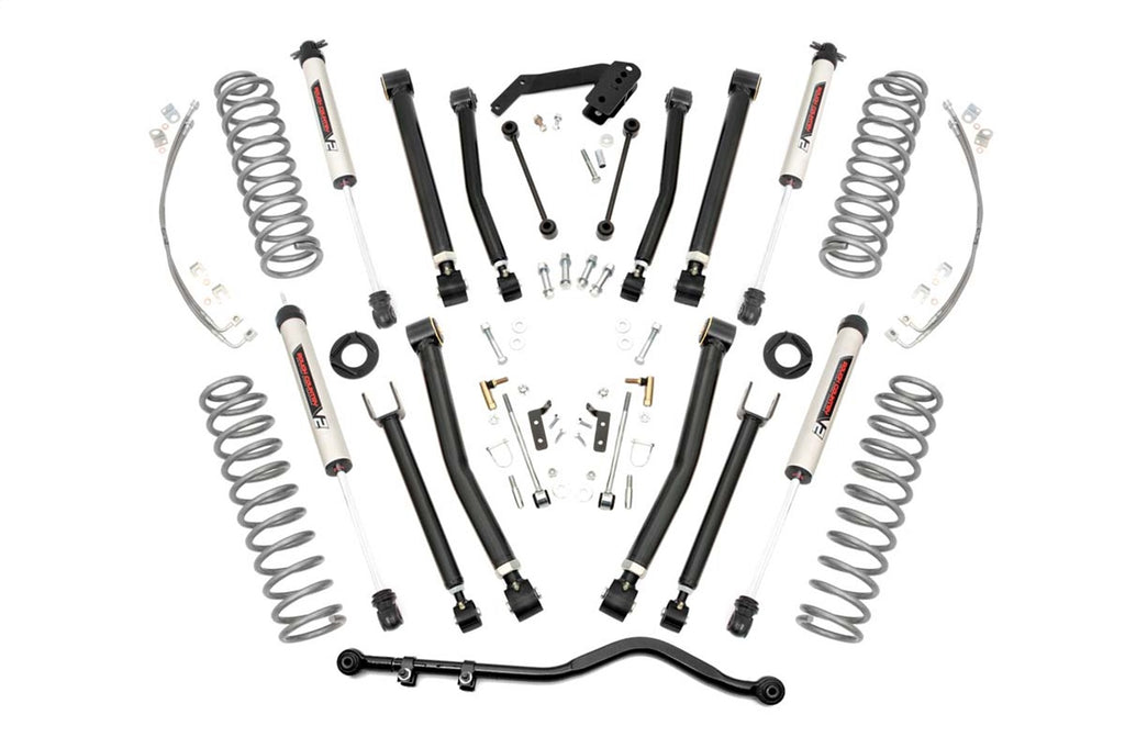 Rough Country 67370 X-Series Suspension Lift Kit w/Shocks for Select Jeep Wrangler, Jeep Wrangler JK