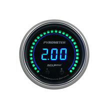 Load image into Gallery viewer, AutoMeter 6744-CB GAUGE, PYROMETER, 2 1/16", TWO CHANNEL, SELECTABLE, COBALT ELITE DIGITAL