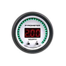 Load image into Gallery viewer, AutoMeter 6744-PH GAUGE, PYROMETER, 2 1/16", TWO CHANNEL, SELECTABLE, PHANTOM ELITE DIGITAL