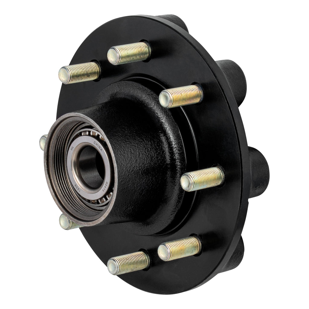 CURT 674748 Standard Threaded Oil Idler Hub Assembly w/ Installed Bearing Kit, 8,000-lb.