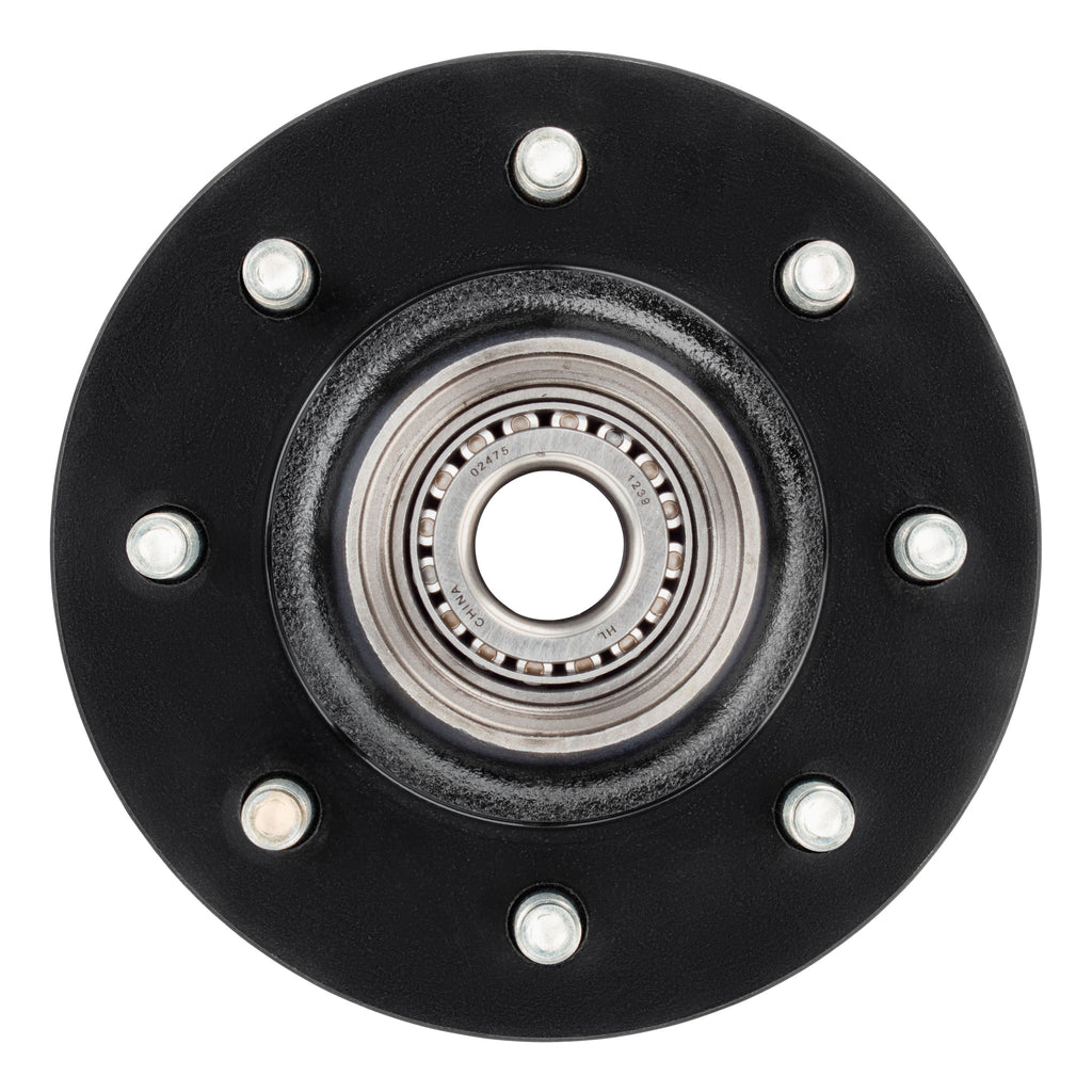 CURT 674748 Standard Threaded Oil Idler Hub Assembly w/ Installed Bearing Kit, 8,000-lb.