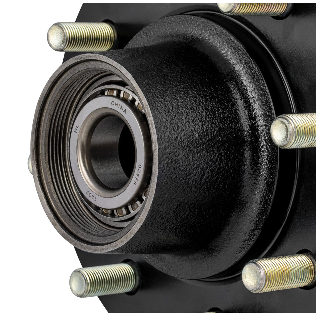 CURT 674748 Standard Threaded Oil Idler Hub Assembly w/ Installed Bearing Kit, 8,000-lb.