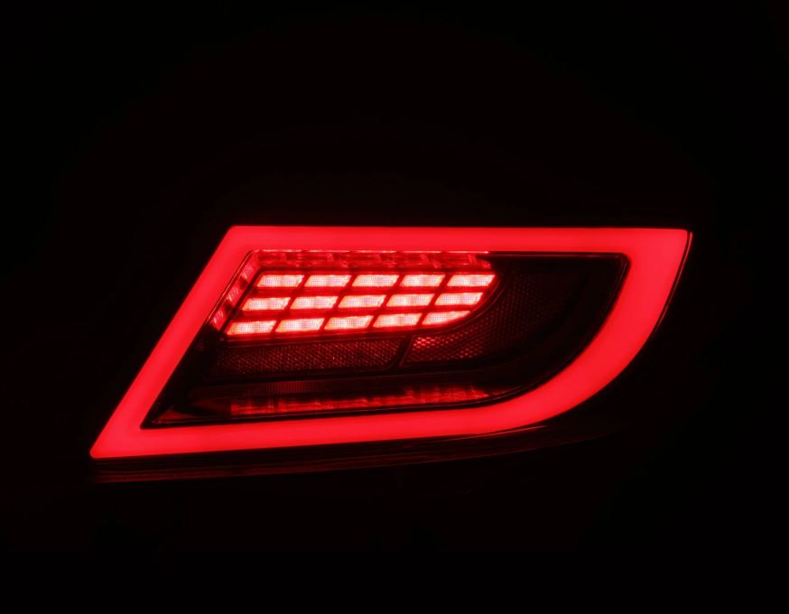 AlphaRex 675030 LED Taillights Vivid Red for Select Subaru BRZ, Toyota GR86