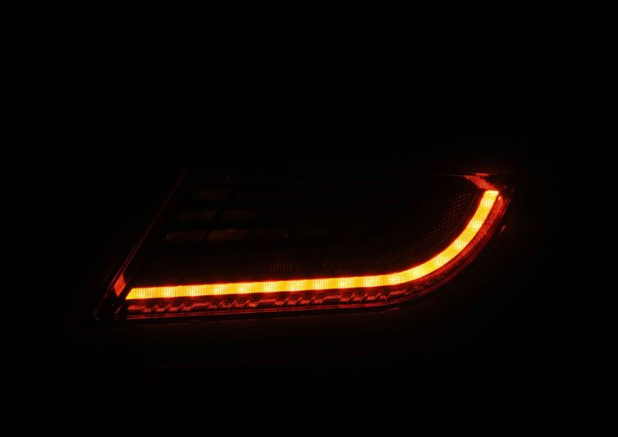 AlphaRex 675030 LED Taillights Vivid Red for Select Subaru BRZ, Toyota GR86
