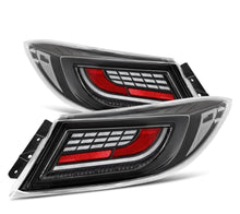 Load image into Gallery viewer, AlphaRex 675040 LED Taillights Alpha Black for Select Subaru BRZ, Toyota GR86