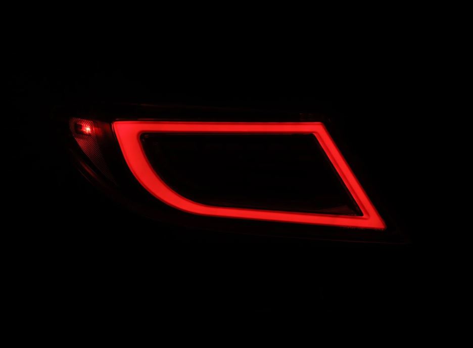 AlphaRex 675040 LED Taillights Alpha Black for Select Subaru BRZ, Toyota GR86