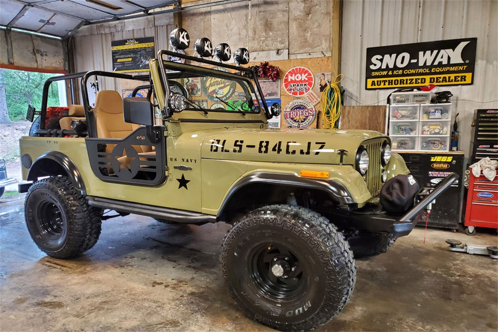 Rough Country 67530 Suspension Lift Kit w/Shocks for Select Jeep CJ5, Jeep CJ7, Jeep Scrambler