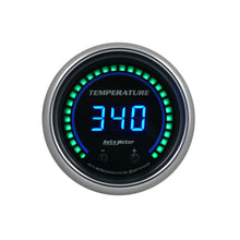 Load image into Gallery viewer, AutoMeter 6754-CB GAUGE, FLUID TEMPERATURE, 2 1/16", TWO CHANNEL, SELECTABLE, COBALT ELITE DIGITAL