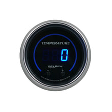 Load image into Gallery viewer, AutoMeter 6754-CB GAUGE, FLUID TEMPERATURE, 2 1/16", TWO CHANNEL, SELECTABLE, COBALT ELITE DIGITAL