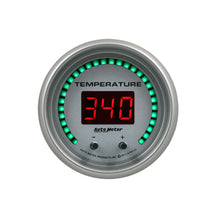 Load image into Gallery viewer, AutoMeter 6754-UL GAUGE, FLUID TEMPERATURE, 2 1/16", 2 CHAN, SELECTABLE, ULTRA-LITE ELITE DIGITAL