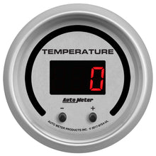 Load image into Gallery viewer, AutoMeter 6754-UL GAUGE, FLUID TEMPERATURE, 2 1/16", 2 CHAN, SELECTABLE, ULTRA-LITE ELITE DIGITAL