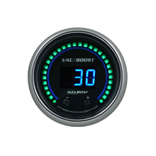 Load image into Gallery viewer, AutoMeter 6758-CB GAUGE, VAC/BOOST, 2 1/16", TWO CHANNEL, SELECTABLE, COBALT ELITE DIGITAL