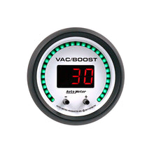 Load image into Gallery viewer, AutoMeter 6758-PH GAUGE, VAC/BOOST, 2 1/16", TWO CHANNEL, SELECTABLE, PHANTOM ELITE DIGITAL