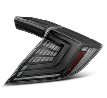 Load image into Gallery viewer, AlphaRex 676000 Prismatic LED Taillights Black Red for Select Honda Civic
