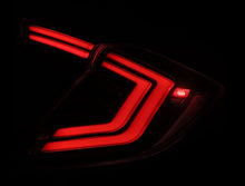 Load image into Gallery viewer, AlphaRex 676000 Prismatic LED Taillights Black Red for Select Honda Civic