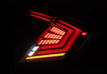 Load image into Gallery viewer, AlphaRex 676020 Prismatic LED Taillights Black for Select Honda Civic