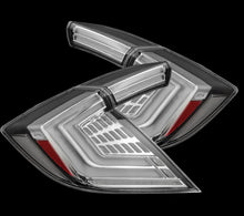 Load image into Gallery viewer, AlphaRex 676030 Prismatic LED Taillights Clear for Select Honda Civic