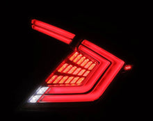 Load image into Gallery viewer, AlphaRex 676040 Prismatic LED Taillights Smoke for Select Honda Civic