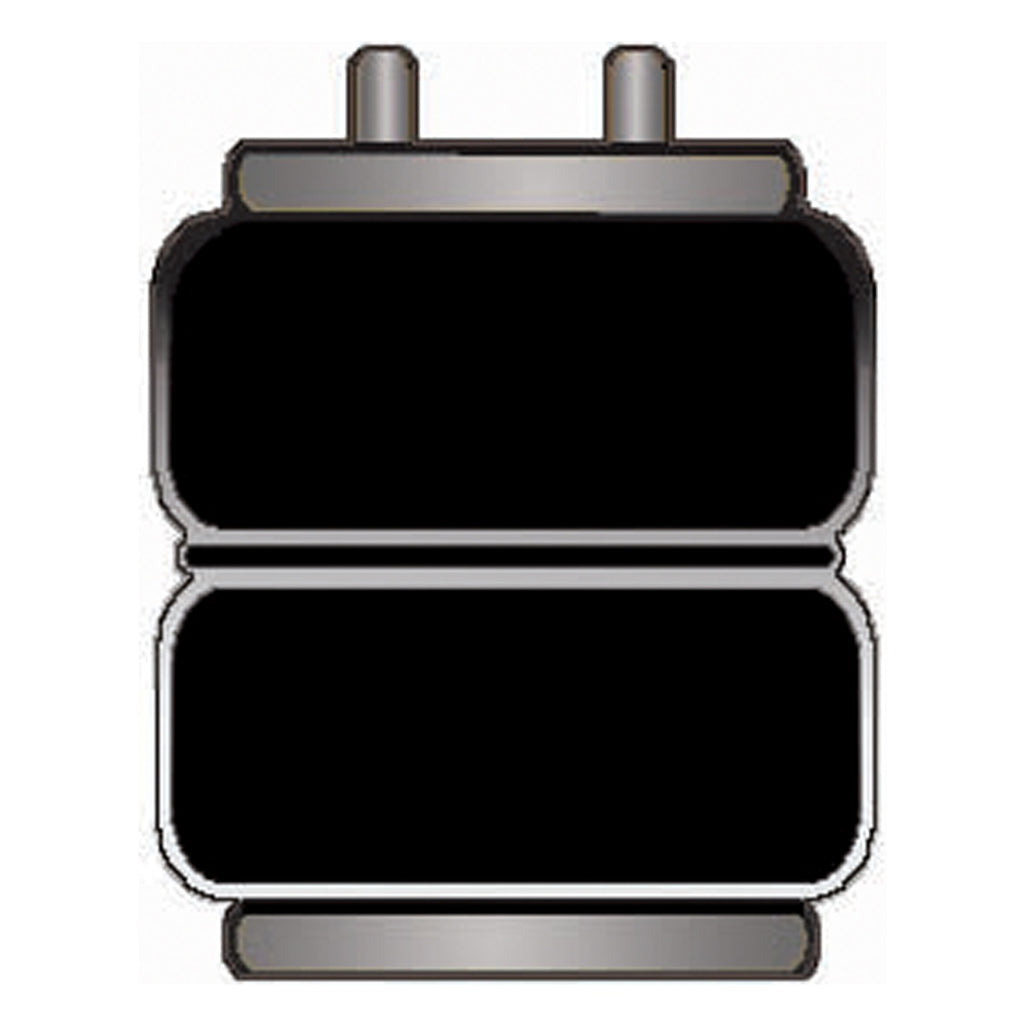 Firestone Ride-Rite W217606762 Ride-Rite Replacement Bellows - 268C 1/4 OFF 2BT BN for Select Ford F-250, Ford F-250 HD, Ford F-250 Super Duty, Ford F-350, Ford F-350 Super Duty, Toyota Tacoma