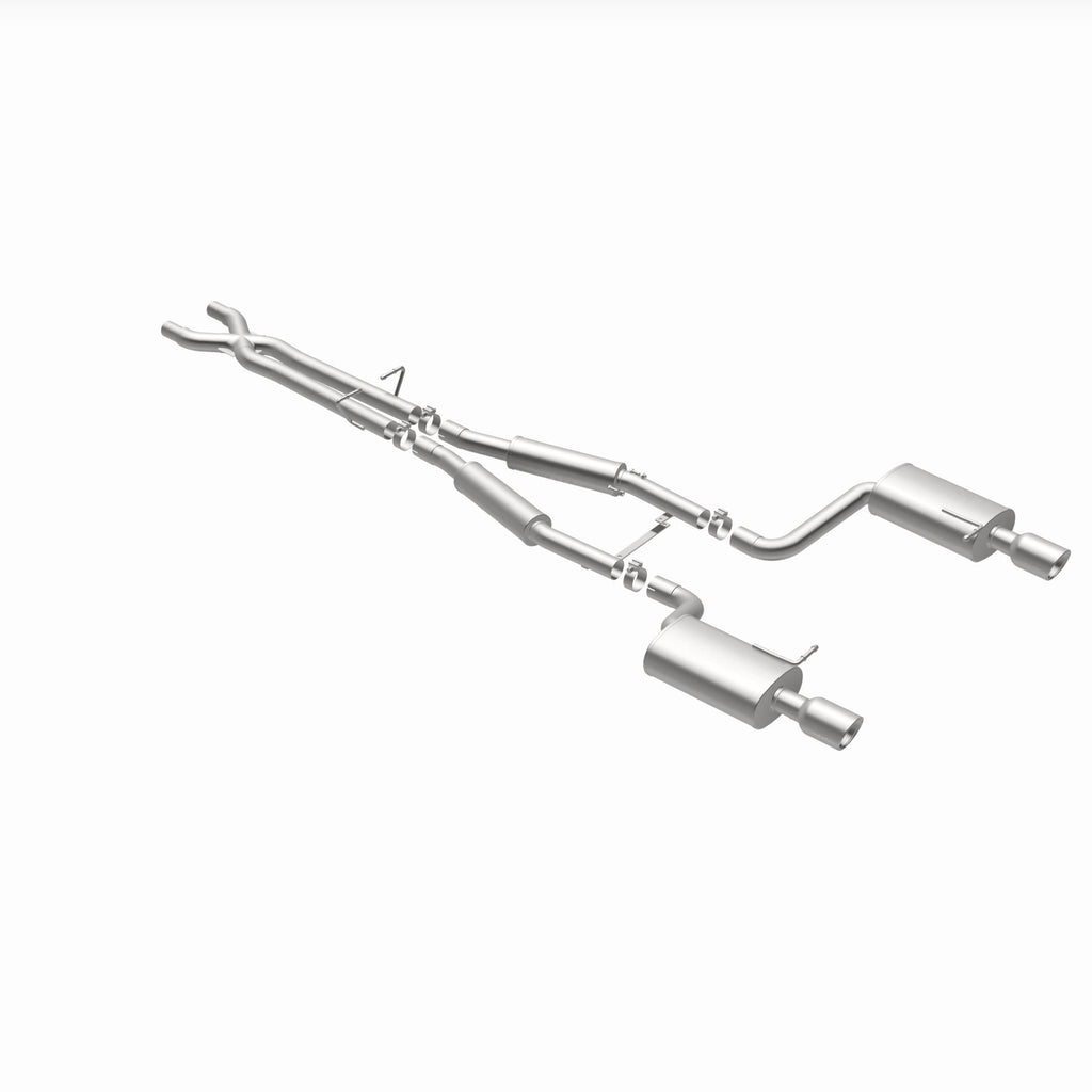 MagnaFlow Exhaust Products 16586 Sport Series Polished Cat-Back System for Select Audi S4