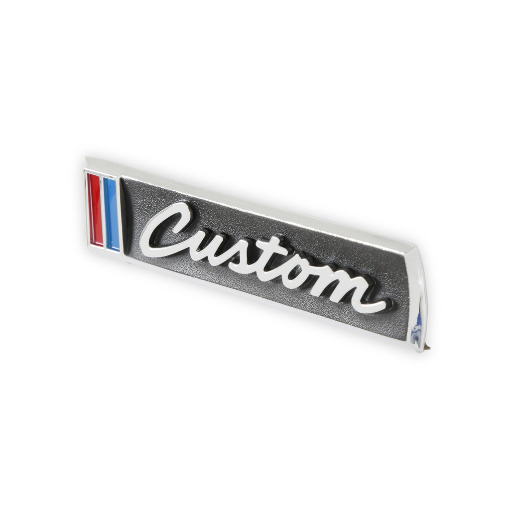 6768-CK-Series-Classic-Trucks-Door-Emblem-Pair-Custom-Black