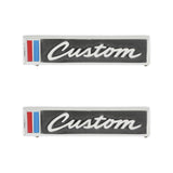 Holley 04-576  Classic Trucks C/K Door Emblem Pair - Custom