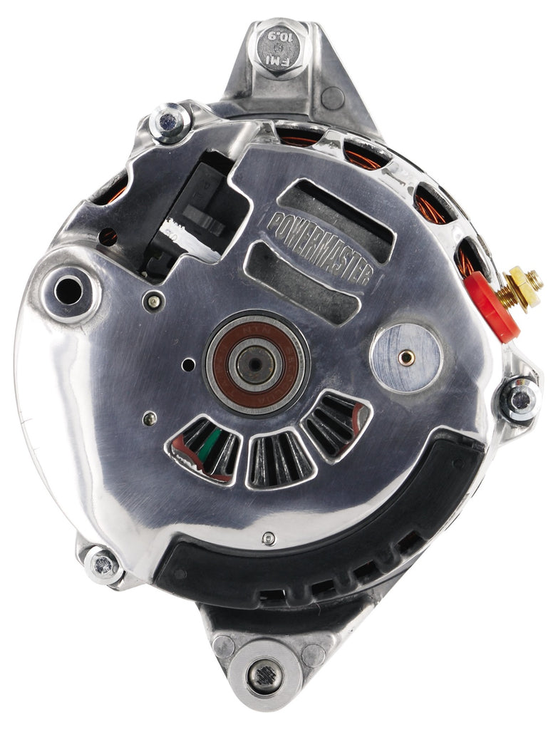 Powermaster Performance 67802 Alternator for Select Chevrolet Astro, Chevrolet Blazer, Chevrolet C1500, Chevrolet C2500, Chevrolet C2500 Suburban, Chevrolet C3500, Chevrolet Camaro, Chevrolet Caprice, Chevrolet G20, Chevrolet G30, Chevrolet K2500,