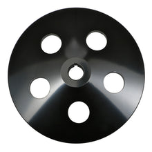 Load image into Gallery viewer, 6784-Gm-Aluminum-Power-Steering-Pulley-Single-Vgroove-534In-Dia-58In-Shaft-W-Keyway-Black
