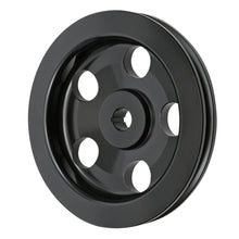Load image into Gallery viewer, 6784-Gm-Aluminum-Power-Steering-Pulley-Single-Vgroove-534In-Dia-58In-Shaft-W-Keyway-Black