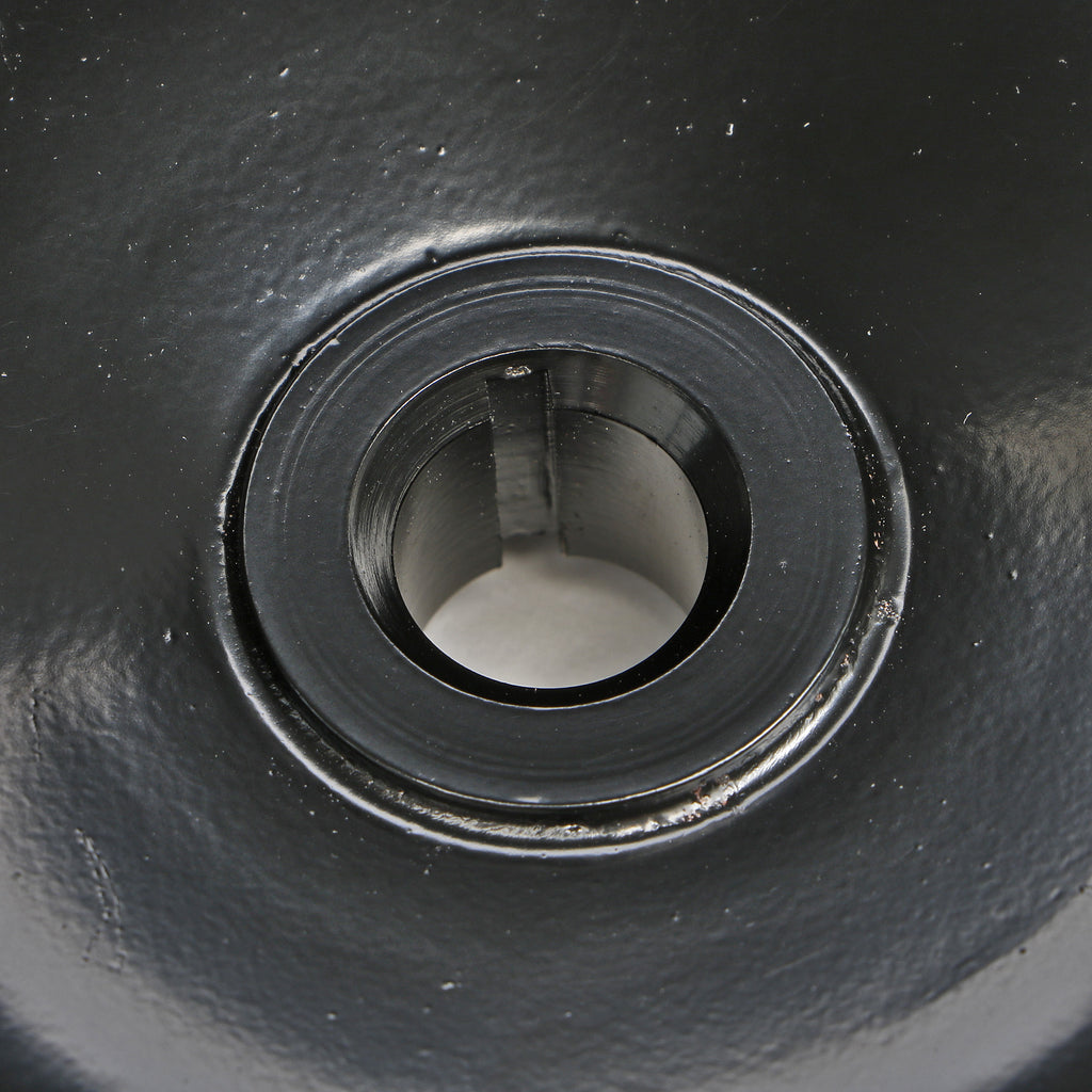 6784-Gm-Steel-Power-Steering-Pulley-Single-Vgroove-534In-Dia-58In-Shaft-W-Keyway-Black