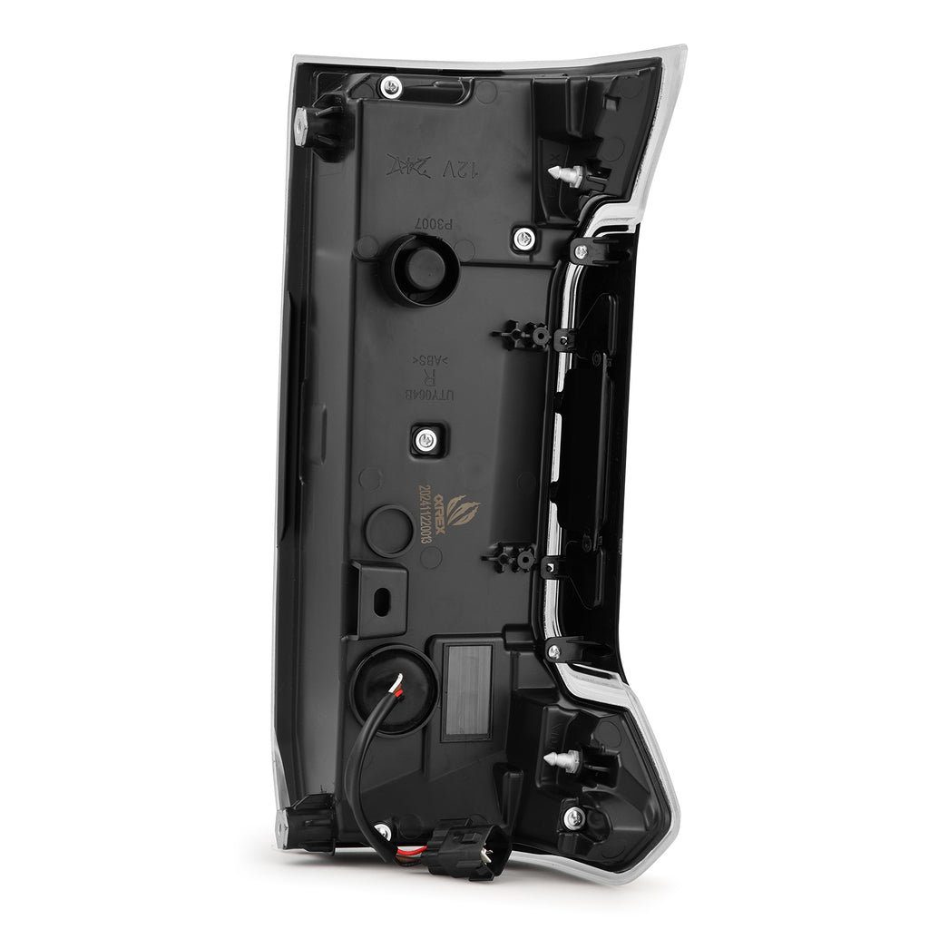 AlphaRex 679020 Prismatic LED Taillights Black for Select Toyota Tacoma