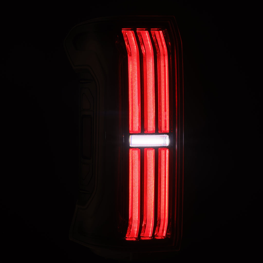AlphaRex 679020 Prismatic LED Taillights Black for Select Toyota Tacoma