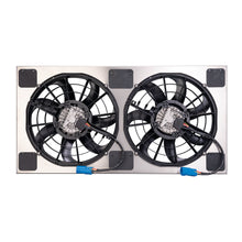 Load image into Gallery viewer, Derale 67944-185 Powerpack - Brushless Dual 14" RAD Fan/Aluminum Shroud w/ PWM Controller