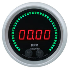 Load image into Gallery viewer, AutoMeter 6798-SC GAUGE, TACHOMETER, 3 3/8", 16K RPM, IN-DASH, SPORT-COMP ELITE DIGITAL