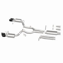 Load image into Gallery viewer, MagnaFlow Exhaust Products 19646 xMOD Series Black Chrome Tips Cat-Back System for Select Ford Mustang