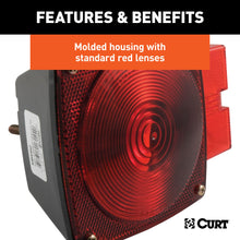 Load image into Gallery viewer, CURT 53452 Submersible Passenger-Side Combination Trailer Light - Truck Part Superstore