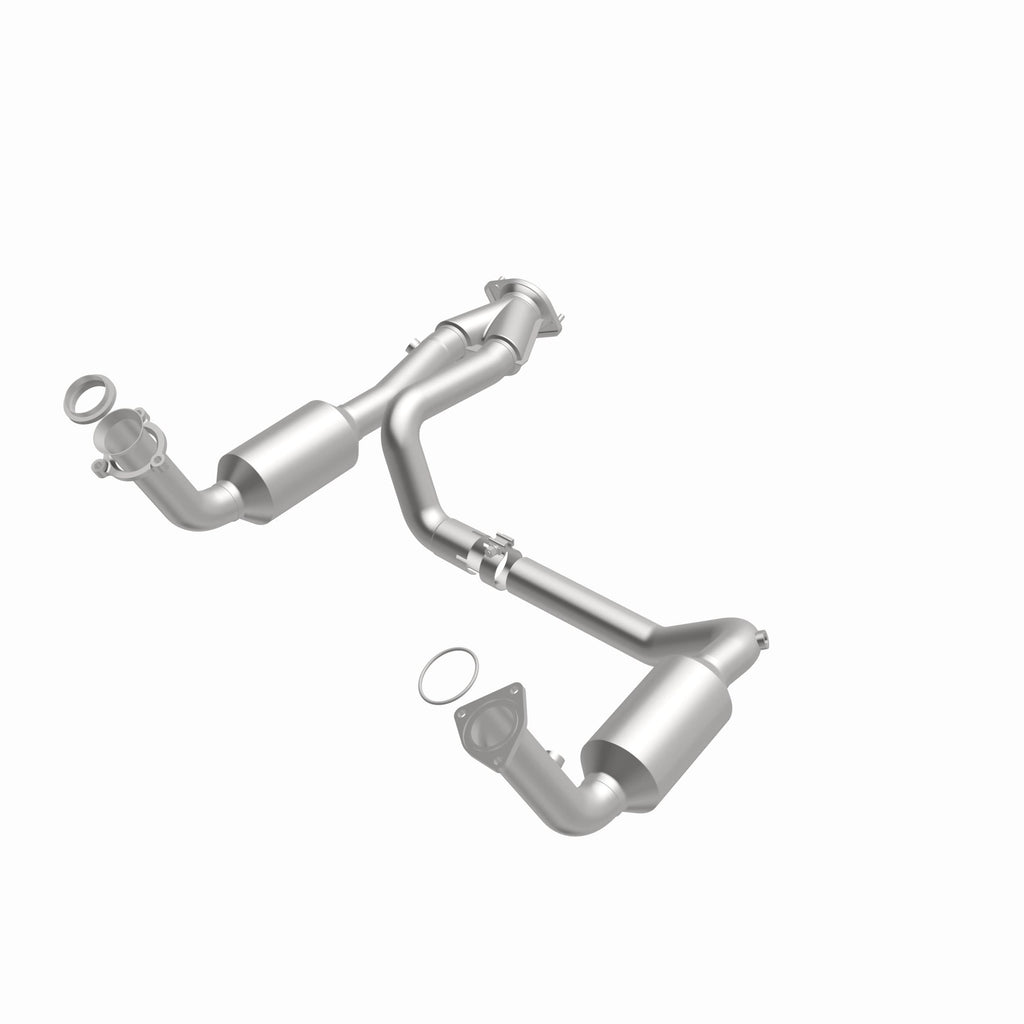 MagnaFlow Exhaust Products 4651097 California CARB Direct-Fit Catalytic Converter for Select Cadillac Escalade, Chevrolet Avalanche 1500, Chevrolet Silverado 1500, Chevrolet Suburban 1500, Chevrolet Tahoe, GMC Sierra 1500, GMC Yukon, GMC Yukon XL