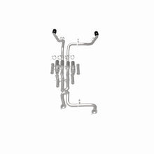 Load image into Gallery viewer, MagnaFlow Exhaust Products 19691 xMOD Series Black Chrome Tips Cat-Back System for Select Ram