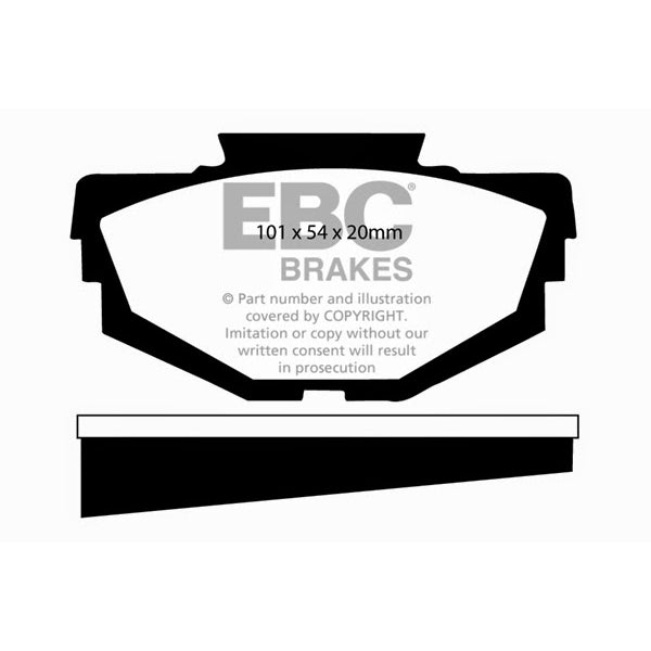 68-71-Austin-America-1.3-Greenstuff-Front-Brake-Pads