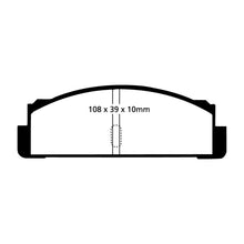 Load image into Gallery viewer, 68-83-Fiat-124-1.6-Greenstuff-Rear-Brake-Pads
