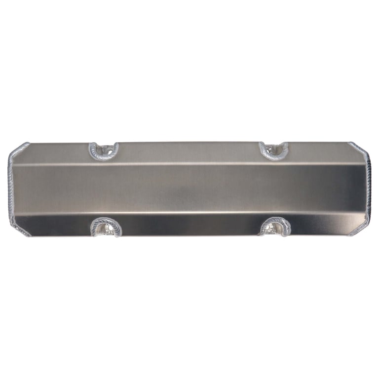 DART 68000017 SBC Valve Cover Kit - Fabricated Aluminum - Natural