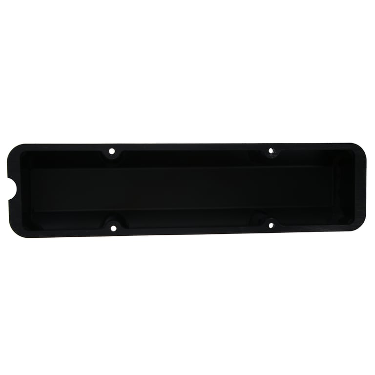 DART 68000018 SBC Valve Cover Kit - Fabricated Aluminum - Black
