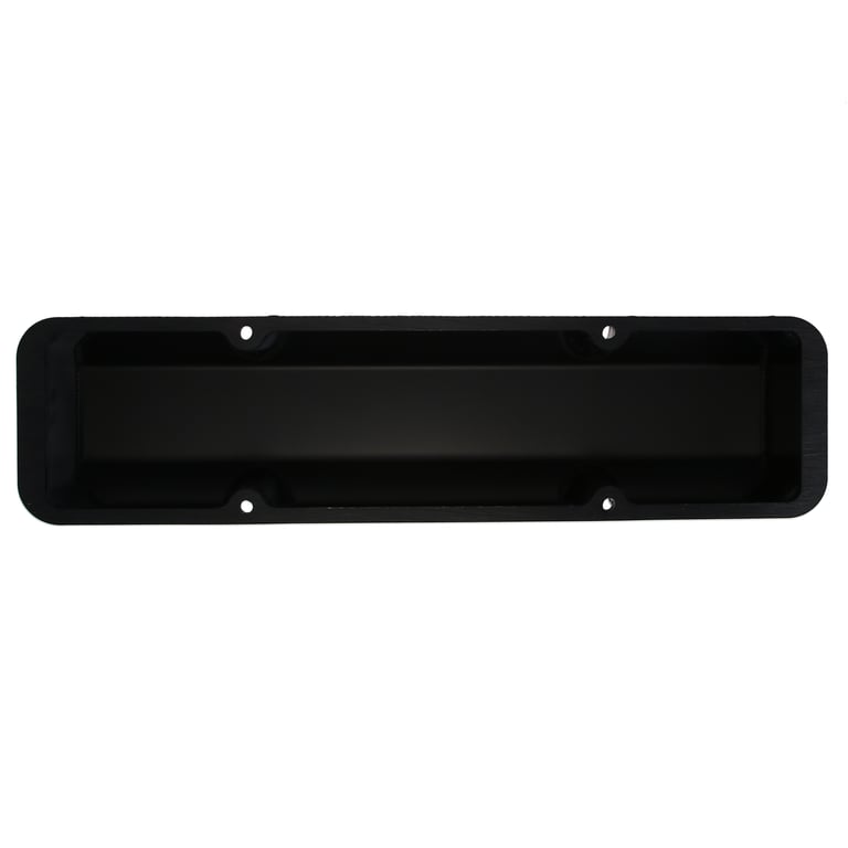 DART 68000019 SBC Valve Cover Kit - Fabricated Aluminum - Black