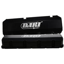 Load image into Gallery viewer, DART 68000033 BBC Fabricated Aluminum Valve Cover Set w/ Logo Black Anodized