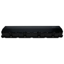 Load image into Gallery viewer, DART 68000036 BBC Billet Aluminum Valve Cover Set w/ Logo Black Anodized